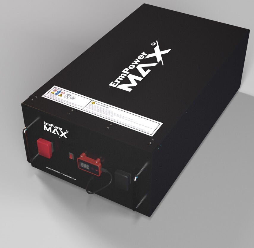 ERM POWER MAX-TİTANX 51.2V 105AH LİFEPO4 AKÜ