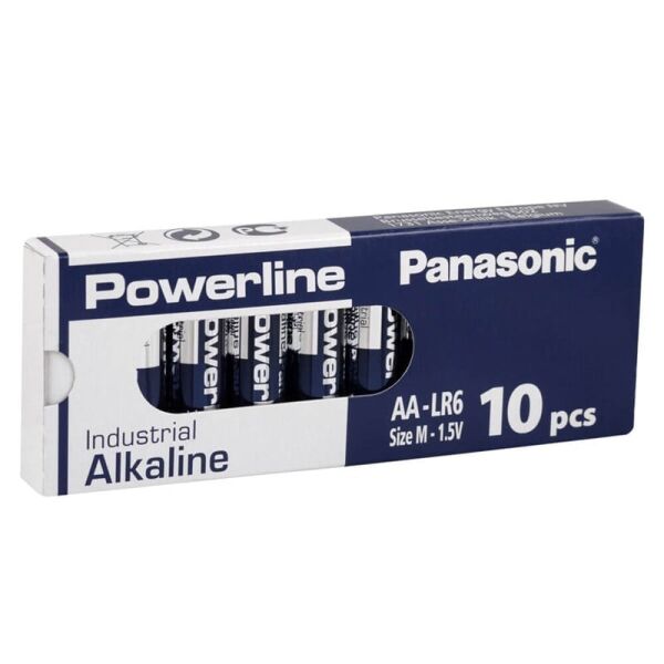 PANASONİC ENDÜSTRİYEL ALKALİN AA 10LU PİL