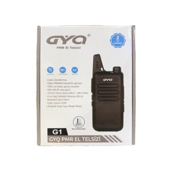 GYQ-G1 PMR EL TELSİZİ