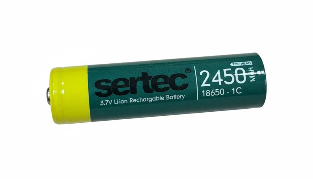 SERTEC 18650 2450MAH 1C ŞARJLI PİL