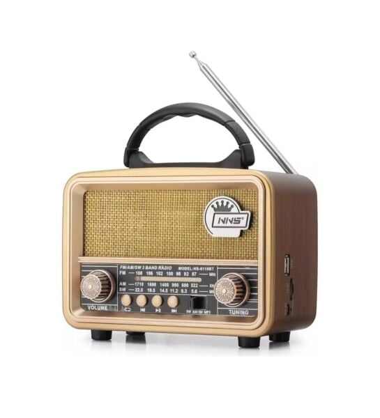 WİRELESS SPEAKER NS-8110 NOSTALJİ RADYO