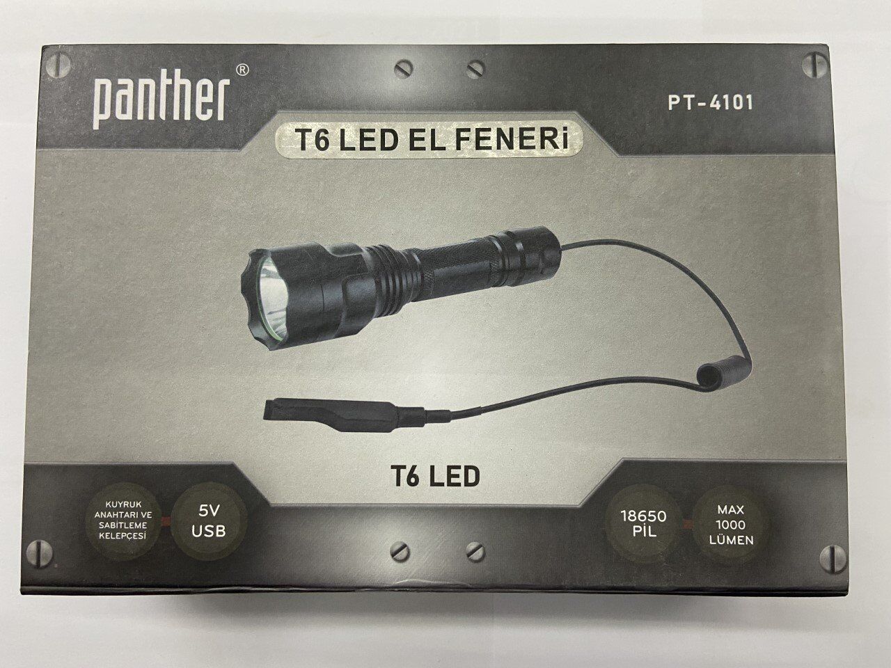 PANTHER PT-4101 ŞARJLI TÜFEK FENERİ