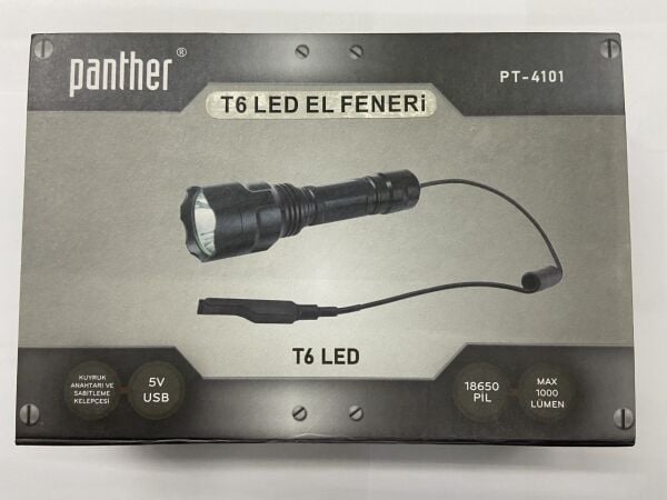 PANTHER PT-4101 ŞARJLI TÜFEK FENERİ