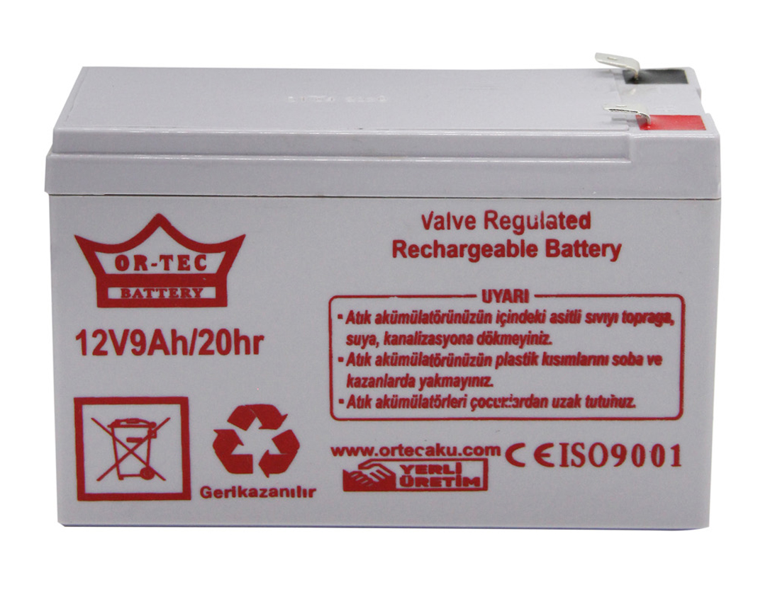 OR-TEC 12V9AH AKÜ