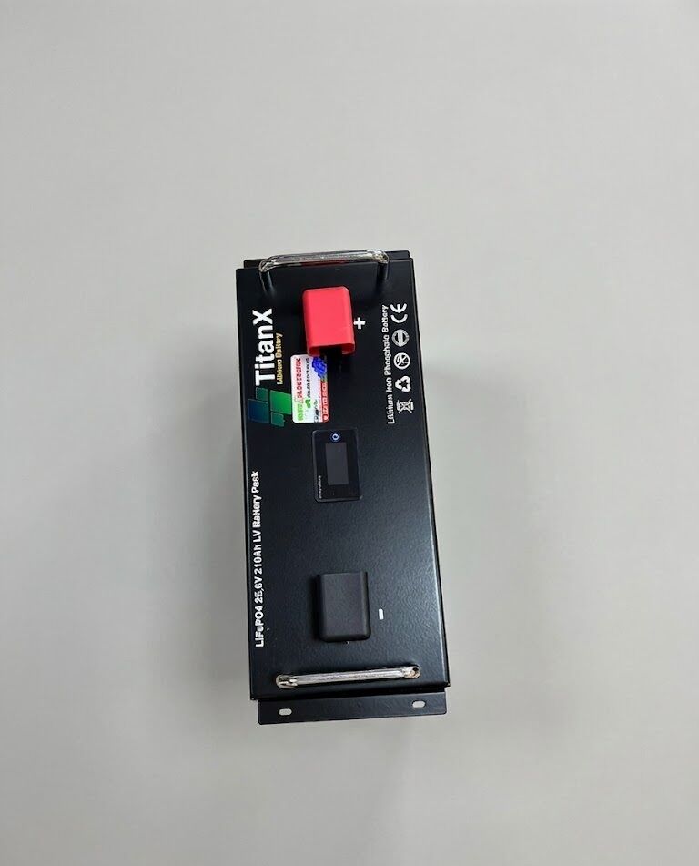ERM POWER MAX-TİTANX 25.6V210AH  LİFEPO4 AKÜ