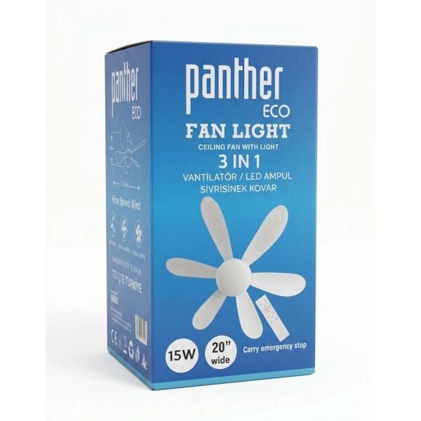 PANTHER ECO 3İN1 20INCH FAN LIGHT