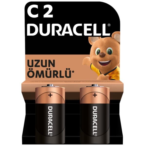DURACELL C BOY PİL 2Lİ