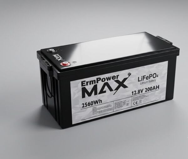ERM POWER MAX 12.8V200AH LİFEPO4 AKÜ
