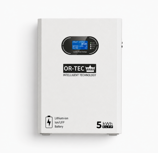 ORTEC TRUVA 5KWh 51.2V100AH LİFEPO4 AKÜ
