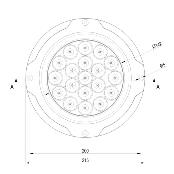 SAN-STFL01 10-30V FRİGO ARAÇLAR İÇİN AYDINLATMA LAMBASI