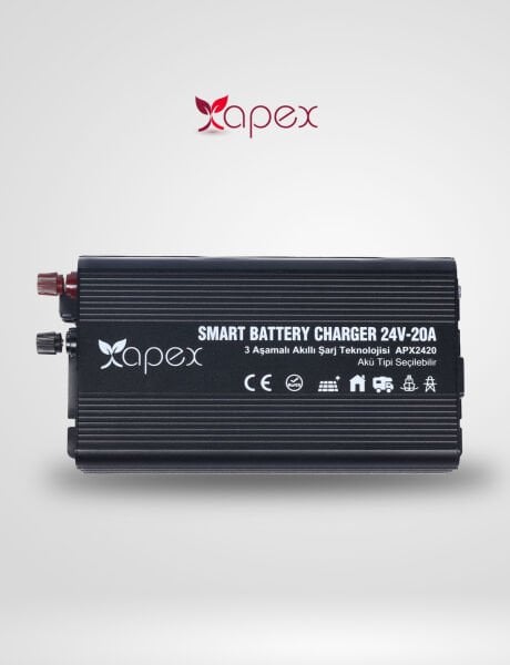 ELECTROZİRVE APEX  SMART 20A AKÜ ŞARJ CİHAZI