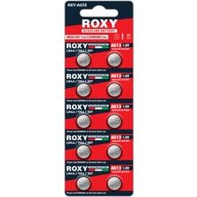 ROXY AG13/LR44 ALKALİN PİL 10LU