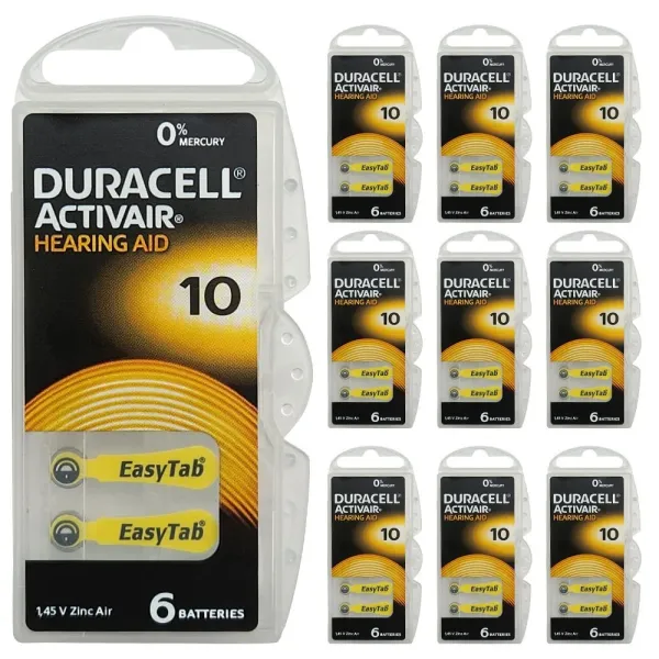 DURACELL 10 NUM İŞİTME CİHAZI PİLİ