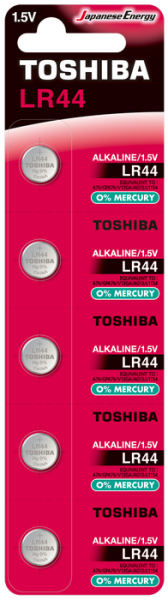 TOSHIBA LR44 ALKALİN PİL 5Lİ