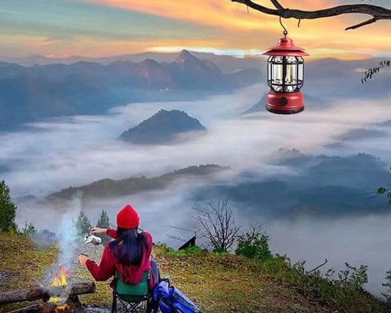 Kamp Fenerleri ile Geceniz Aydınlık