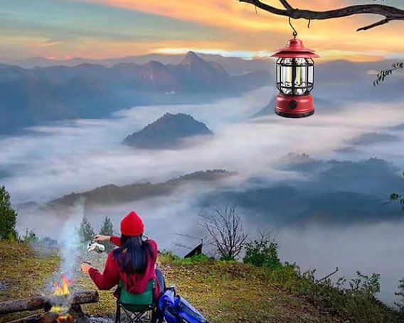 Kamp Fenerleri ile Geceniz Aydınlık